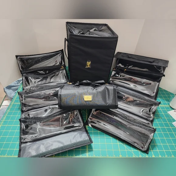 NEW JM New York travel organizers Set of 4 w/ Storage box - Picture 3 of 4